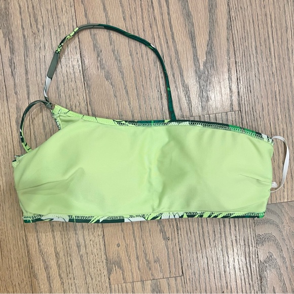 AERIE | Sycamore Tropical Green Floral Bikini | Size Small - Picture 9 of 10